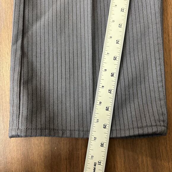 Wrangler VTG Pinstripe Blue Talon 42 Regular‎ Fit 38 x 30 EUC - Picture 12 of 13